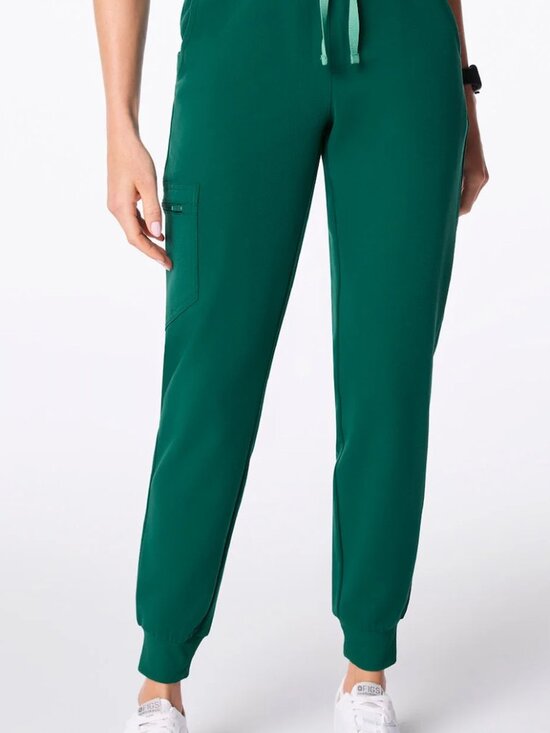 Figs Other - Figs High Waisted Zamora Jogger Scrub Pants, Size Small, Hunter Green